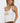 Thrills Women's Last Stop Square Neck Tank - Heritage White - Side View
