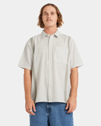 Irving Short Sleeve Shirt - Off White