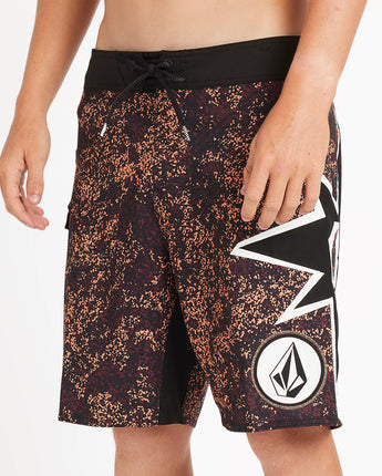 ST4R G4ZER MOD 20 INCH BOARDSHORT - MERLOT