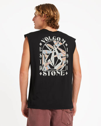 Tallows Muscle Tank - Black