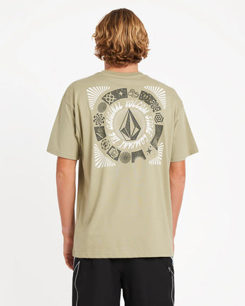 Round Out SST Tee Mens - Green Tea