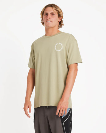 Round Out SST Tee Mens - Green Tea