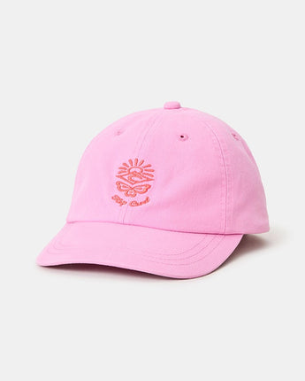 Washed Twill Cap Girl - Bright Pink