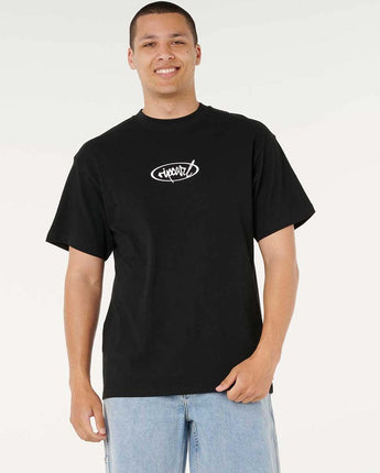Rip Script Tee - Black
