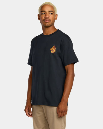 FA Callum Rooney Short Sleeve Tee - Antique Black