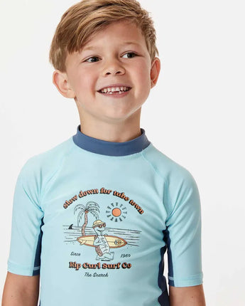 Shred Town Art UPF Short Sleeve Shirt - Boy