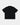Volcom Men's Spares II Short Sleeve Shirt in Black, flat front view showing boxy cut and button closure