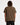 Volcom Men's Temper Short Sleeve Shirt in Brown Stone, rear view showing boxy fit and back yoke
