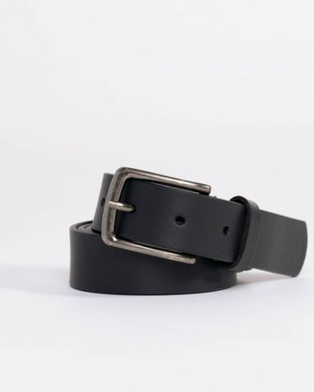High River Leather Belt - Black