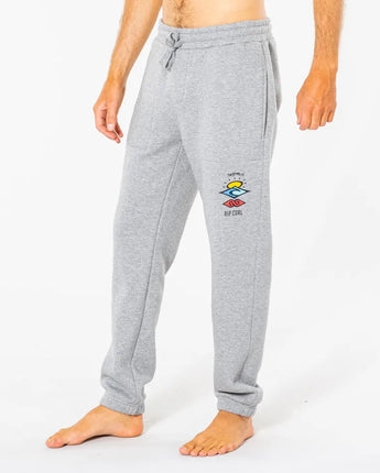Search Icon Trackpant - Grey Marle