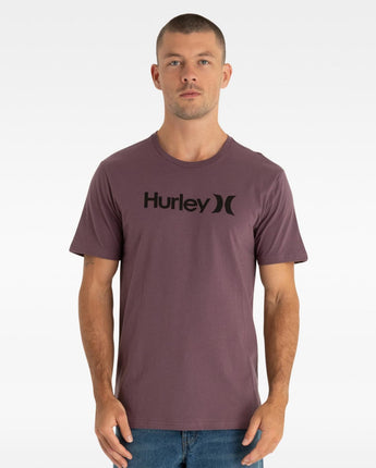 Everyday Washed One And Only Hurley Mens T Shirt - Grape